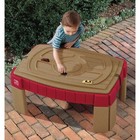 Step2 Naturally Playful Red Plastic Sandbox And Toddler Outdoor Toy - Free Ship