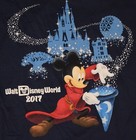 Disney Parks Authentic Disney World 2017 T-shirt Fantasia Mickey - Xl - Blue