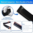 Window Rain Guards Compatible 2019-2025 Dodge Ram 19-23 Dodge Ram 1500 Crew Cab