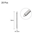 20pcs Watch Band Pin 16mm Stainless Steel Spring Bar Pins 1 2mm Dia 
