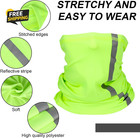 2pack Hard Hat Sun Shade Full Brim Visor Neck Uv Shield Reflective Construction