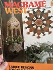 Vintage 70   s Macrame Pattern Books Boho Animals Rainbow Wall Decor Plant Hangars