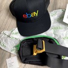 Ebay Open 2023 Swag Adjustable Black Hat   Zipped Fanny Pack Pouch Bag   New