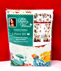 Pioneer Woman Country Garden 3 Piece Small Window Curtains   Valance Set 30x36