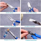 Jewelry Making Pliers Set  Nylon Jaw  Crimping   Wire Cutter Tools Included