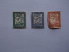Zanzibar 1944 Al-busaid Dynasty Bicentenary Stamps - 3 Values Mint Unused