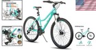 Women s 26  Mountain Bike With Front Suspension  Disc Brakes