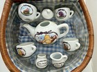 Schylling Disney Classic Winnie The Pooh Mini Tea Set In Basket