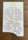 Elvis Lot Feb 1977 Ticket Stub 2nd Row Professional And Home Photos 2 Fan Cards