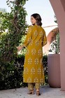 Women s Pure Cotton Printed Straight Kurta Set With Palazzo Pants   Dupatta