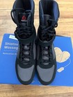  rare  Reebok Boxing Boots Men   s 10 5 Black grey 