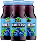 Guilt-free Wild Blueberry Juice - 100  Pure  Not From Concentrate  12 Pack
