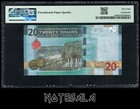 Jordan Jordania 20 Dinars 2022 Pick-42a Pmg 68 Superb Gem Unc Epq S n Ac11975451