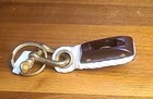 Vintage Wood Block   Tackle Nautical Pulley Sail Boat Key Chain