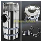 Stainless Air Cleaner 33 x15 air Filter Housing Kenworth W900 Peterbilt 379 389