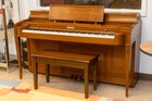 Baldwin Acrosonic Console Upright Piano  C  1960s Mid-century Modern