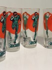 Vtg Set Of  4  Pepsi Super Series 1976 Drinking Glass Green Lantern D c  Comics