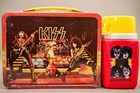 Vintage 1977  kiss  King-seeley Metal Lunchbox With Thermos Rare