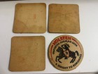 Vintage Beer Coasters Lot Neuweiler   s Cream Ale Pilsener Holsten Breweriana