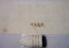 1864 Confederate  30 Intrst Note Plus A Civil War Unused Never Fired Bullet Nr