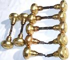 Lot Of 14 Antique 1900s Brass Sargent Greek Argos Passage Door Knobs Solid Nice 
