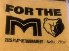Memphis Grizzlies Growl Towel 2025 Play-in Tournament 4 18 2025 - For The M