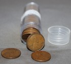 1940 D  11  1941 P  39  Penny Roll Circulated With Readable Dates  50 Coins 