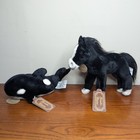 Russ Berrie Yomiko Classics Plush Lot Arabian Horse   Killer Whale With Tags