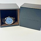 Michael Kors Mk5990 Channing Ladies Watch Light Blue Dial Stainless Steel