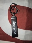 Supreme Leather Keychain Black Loop Ring Hypebeast Streetwear Gift