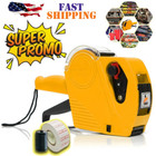 Mx-5500 8 Digits Price Tag Gun Eos Labeler Marking Machine W  Sticker Labels Ink