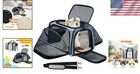 Pet Carrier Soft-sided Expandable Airline Approved Travel Bag For Cats Dogs