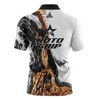  custom Name   Logo  - Roto Grip Black And Gold Liquid Marble Bowling Jersey