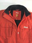 Fila Scuderia Ferrari Vtg Women s Size M Red Jacket Team Issue No Patches Coat 