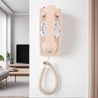 Corded Vintage Trimline Home Phone  Easy Wall-mount Landline Phone  Rotary Dial
