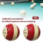 Resin Billiard Practice Training Cue Ball Snooker Training Ball 57 2mm 52 5mm