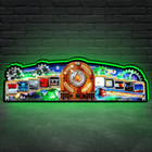 Rush Pinball Topper 3d Printed Led Lightbox For Game Room Or Pinball Machine