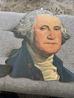 Vintage Die Cut By Eureka Abe Lincoln And George Washington 1960s