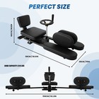 Leg Stretcher  220lbs Leg Stretch Machine  Heavy Duty Steel Frame Equipment
