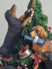 Danbury Mint Dachshund Lighted Christmas Tree  12    no Star 