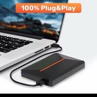 Launchbox 500gb Gaming Hdd For Pc Console Emulators Plug   Play