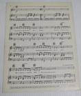 Cher Half Breed Sheet Music 1973 Vintage Sheet Music Blue Monday Music
