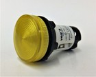 22mm You s Xb7-ev Led Pilot Panel Indicator Light 120v   Yellow   Usa Inventory