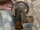  1   Vintage Cast Iron Safe Corner Caster Old Hardware Or General Store Safe