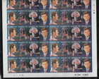 Maldives 1988 Scott  1309-a-d Full Imperf Sheet Apollo   25th Anniv  Of Jfk Mnh