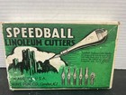 Vintage Speedball Linoleum Cutter Set Usa Never Used