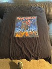 Iron Maiden T Shirt 25  Pit To Pit 2xl Nwobhm Eddie Art Bruce Dickinson Metal