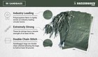  50 Green Empty Sandbags For Sale 14x26 Sandbag Sand Bags Bag Poly