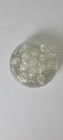 Vintage Glass Flower Frog 13 Hole 4 5    Diameter Heavy