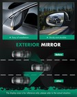 Left Right Side Mirrors Power Non-folding Non-heated Fit 2007-2011